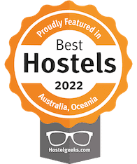 Badge for Best Hostels Australia